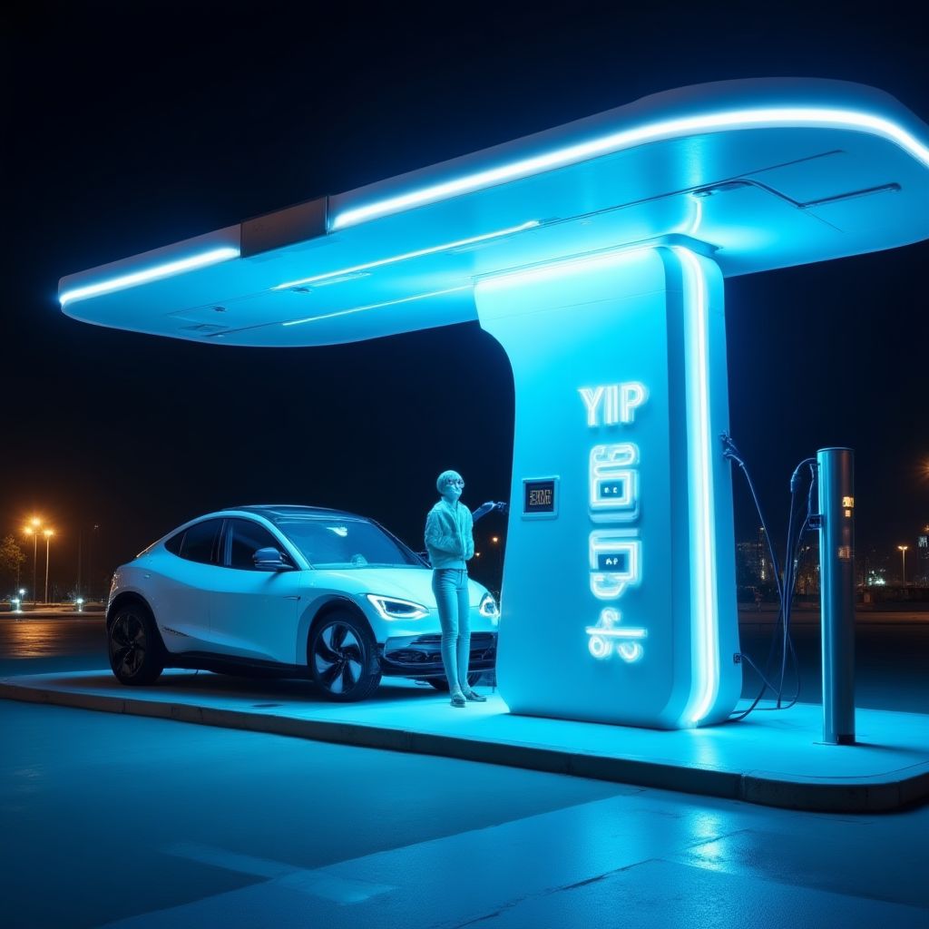 Punto de carga eléctrica YPF Voltex