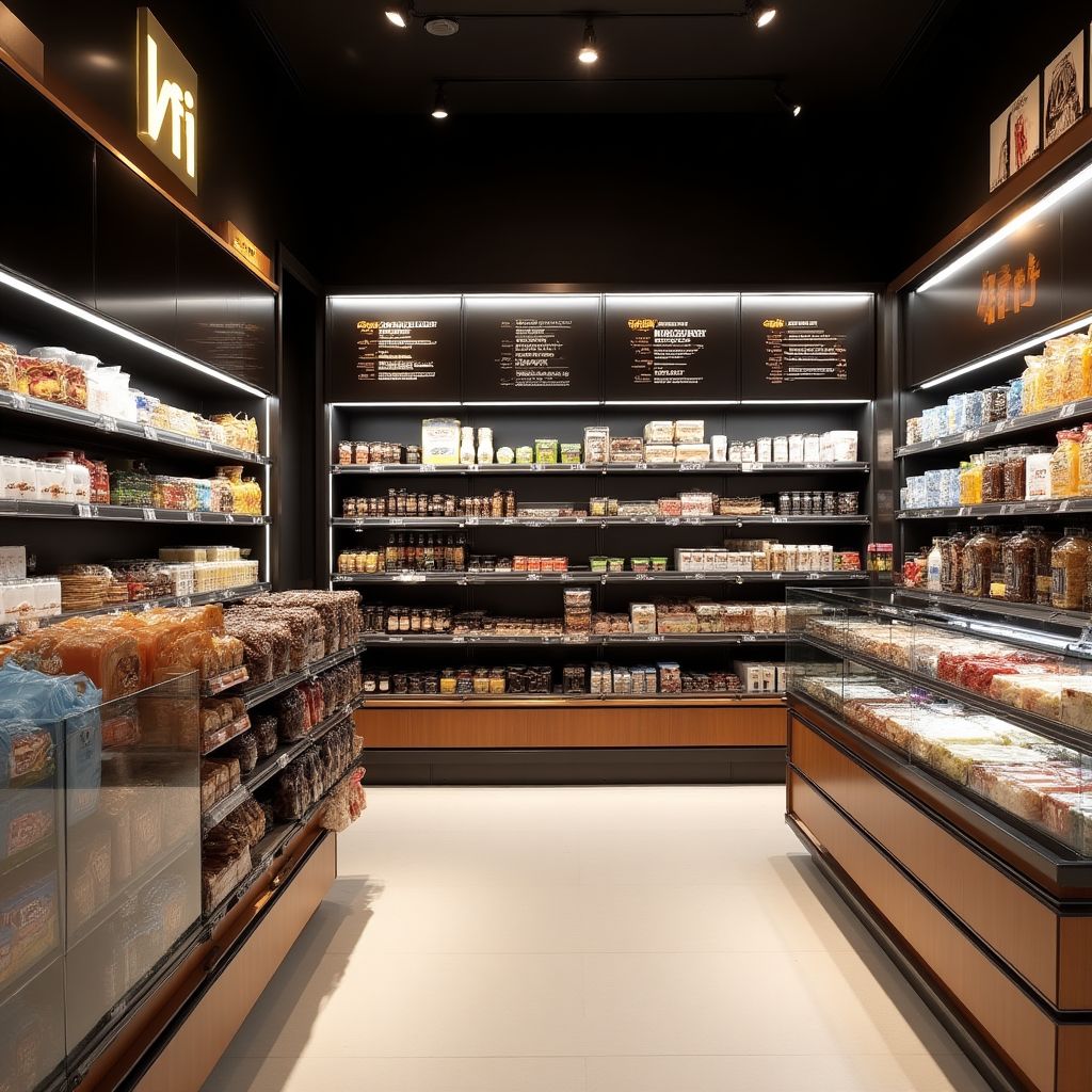 Interior de tienda YPF Full